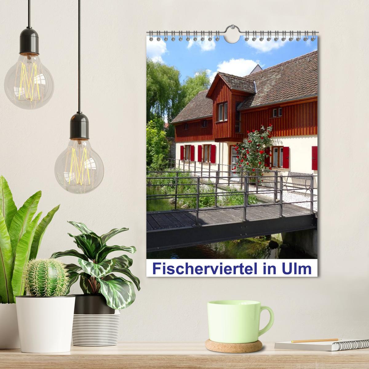 Bild: 9783457049723 | Fischerviertel in Ulm (Wandkalender 2025 DIN A4 hoch), CALVENDO...