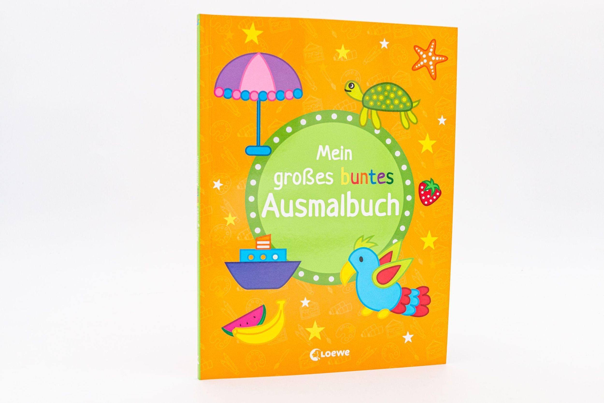 Bild: 9783743214439 | Mein großes buntes Ausmalbuch (Papagei) | Loewe Kreativ | Taschenbuch