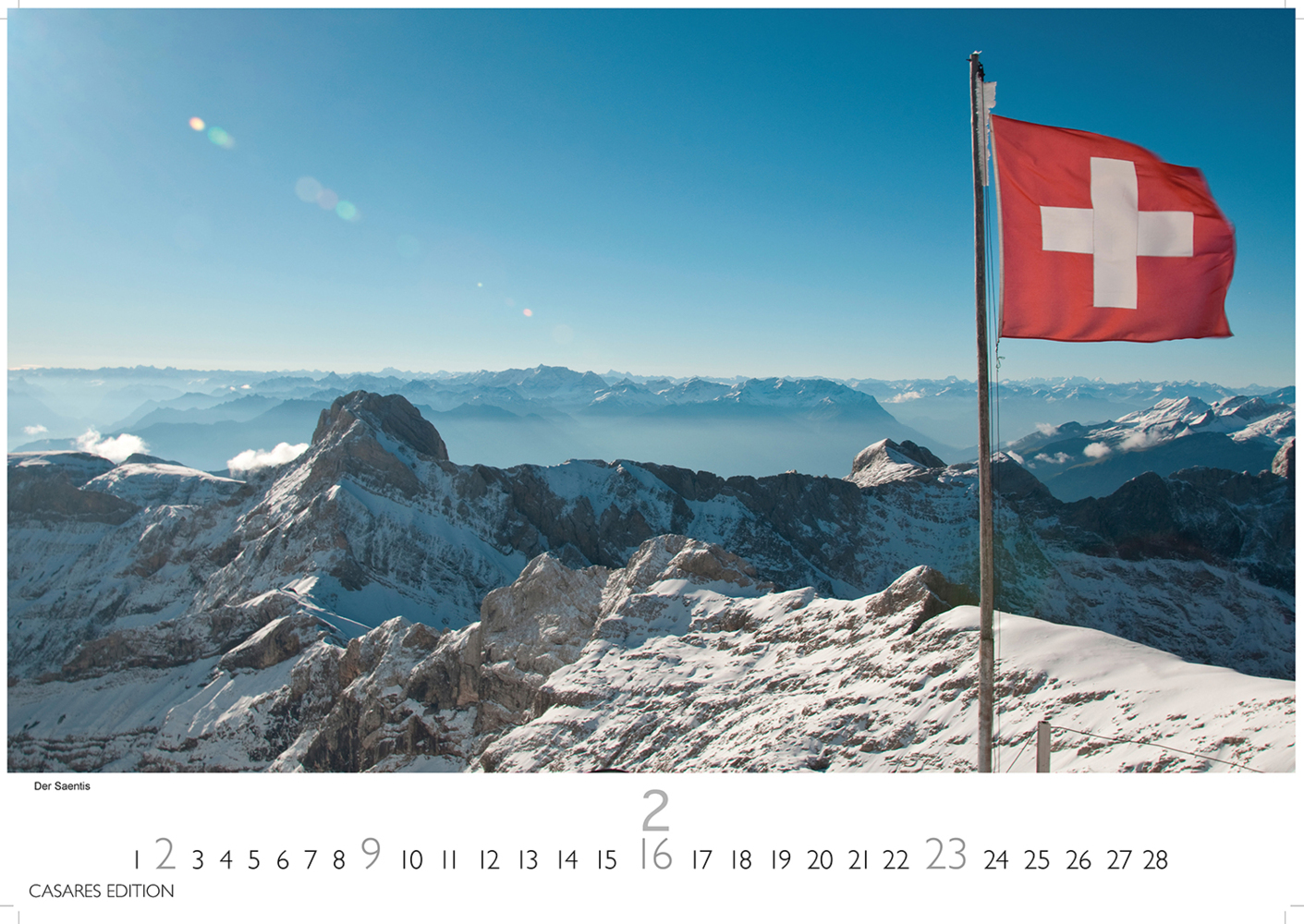 Bild: 9781835241530 | Schweiz 2025 S 24x35cm | Kalender | 14 S. | Deutsch | 2025