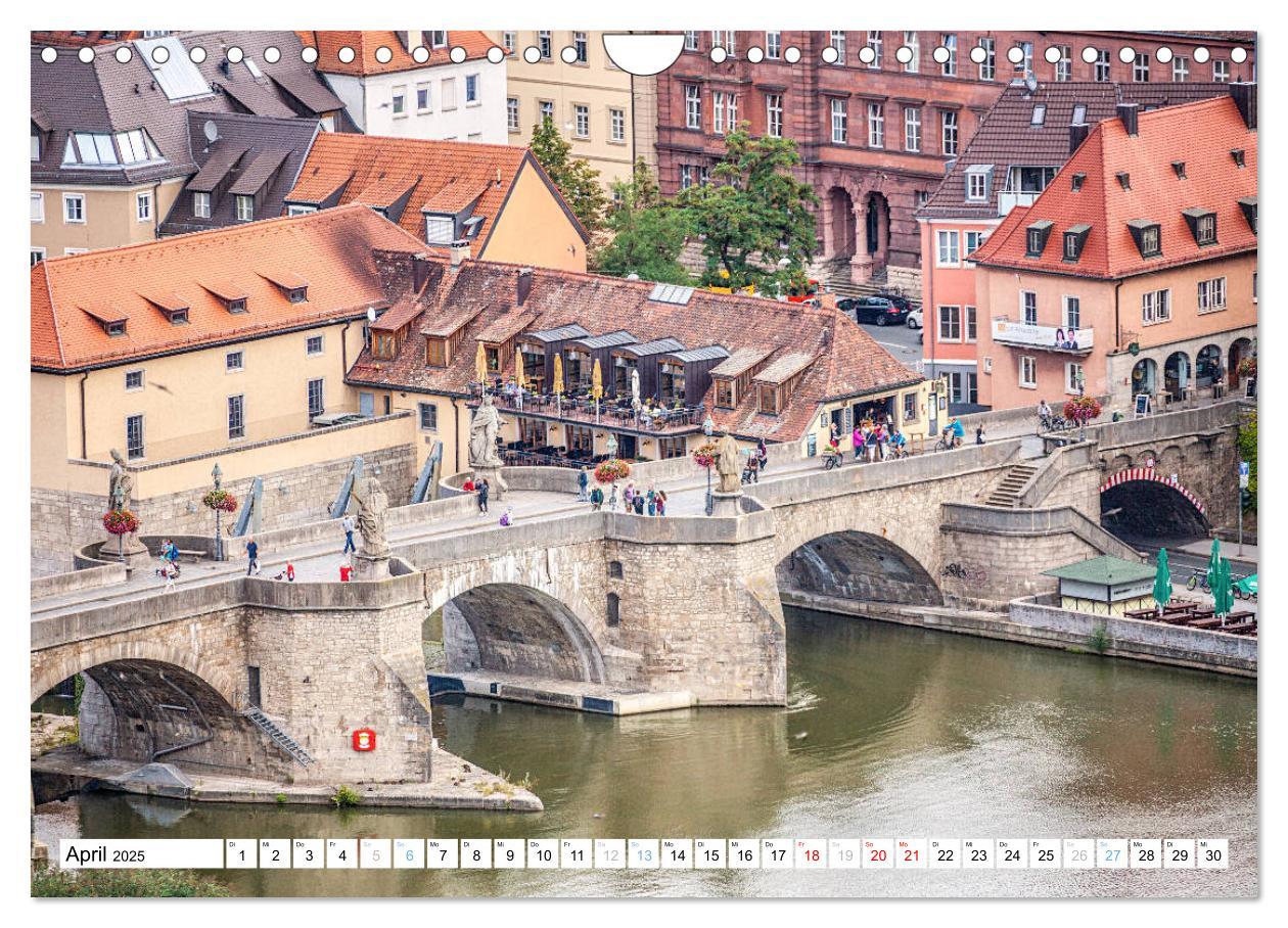 Bild: 9783435206841 | Würzburg - Stadt mit Charme (Wandkalender 2025 DIN A4 quer),...