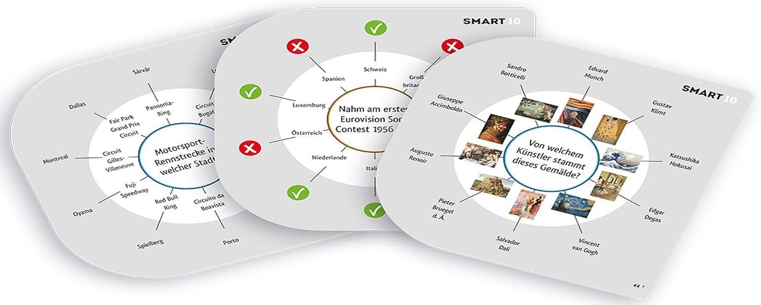 Bild: 9001890724299 | Smart 10 Zusatzfragen 3.0 | Spiel | 7242 | Deutsch | 2022 | Piatnik