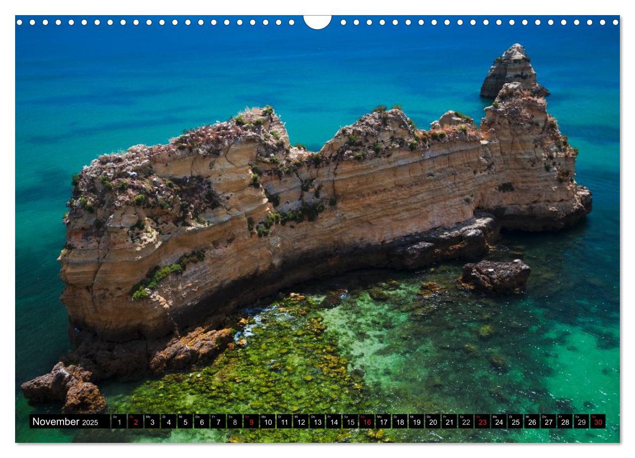 Bild: 9783435615896 | Strände, Felsen und Meer - ALGARVE 2025 (Wandkalender 2025 DIN A3...