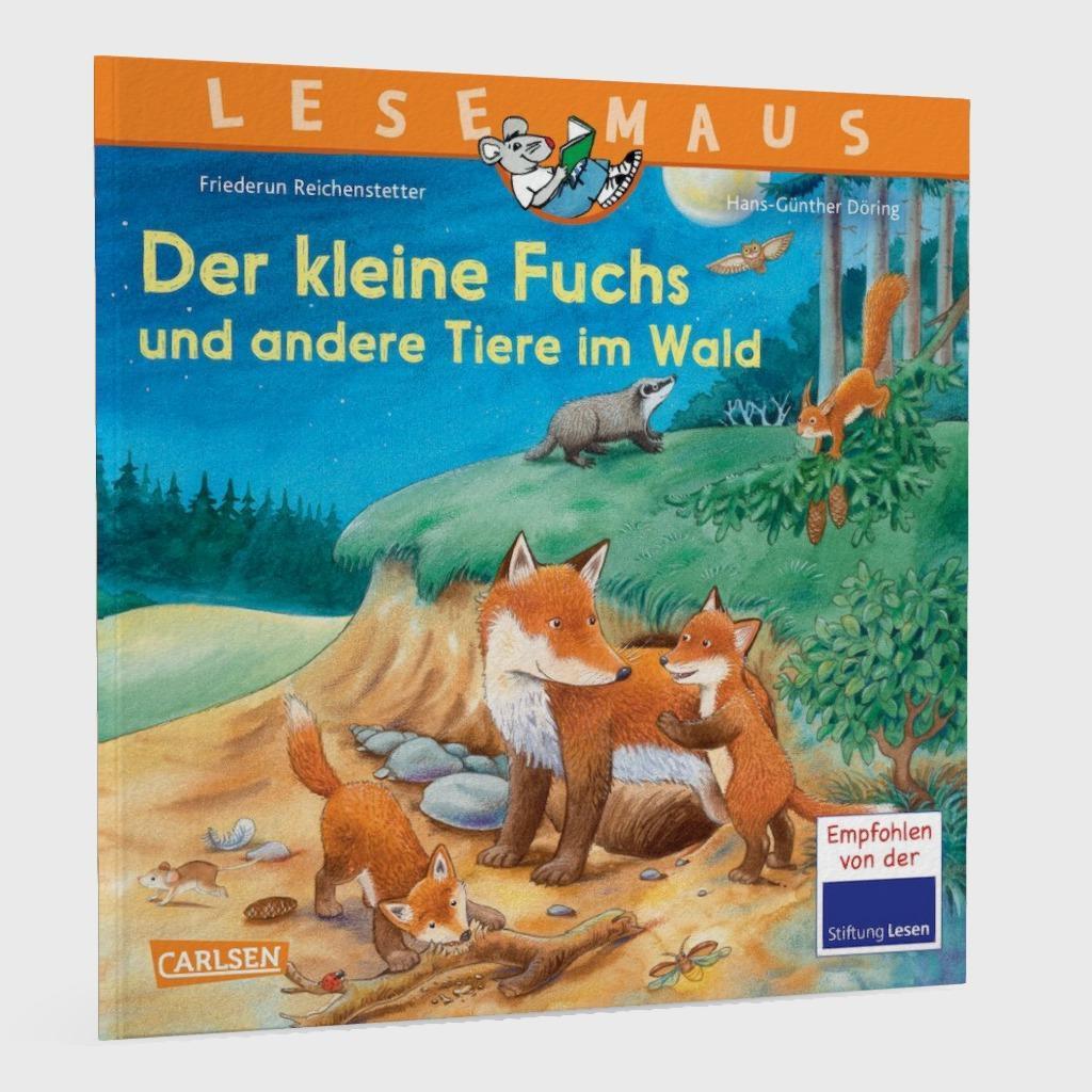 Bild: 9783551083289 | LESEMAUS 181: Der kleine Fuchs und andere Tiere im Wald | Taschenbuch