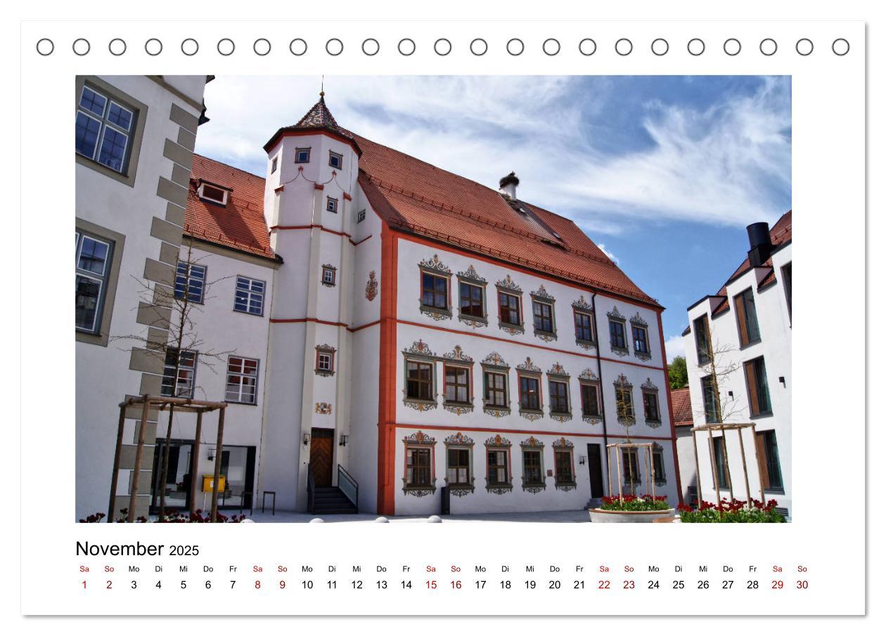 Bild: 9783435369775 | Weißenhorn (Tischkalender 2025 DIN A5 quer), CALVENDO Monatskalender