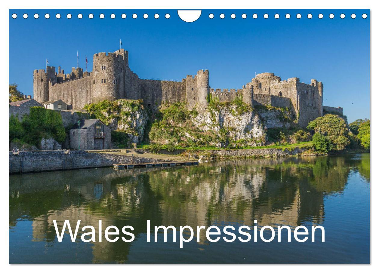 Cover: 9783435367344 | Wales Impressionen (Wandkalender 2025 DIN A4 quer), CALVENDO...