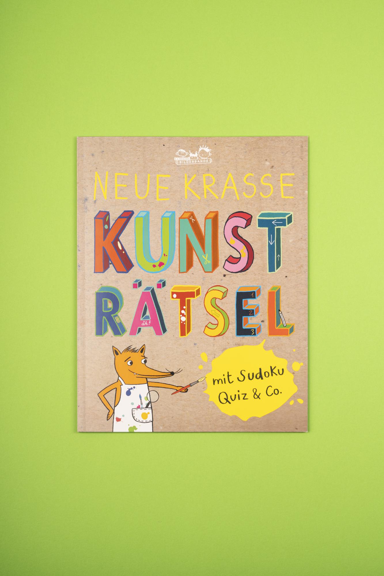 Bild: 9783865023919 | Neue krasse Kunsträtsel | Activity-Buch mit Sudoku, Quiz &amp; Co. | Buch