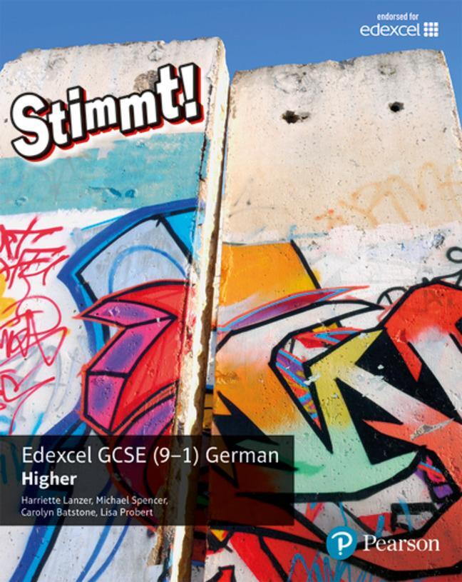 Cover: 9781292118192 | Stimmt! Edexcel GCSE German Higher Student Book | Batstone (u. a.)