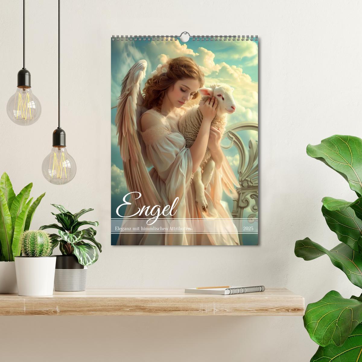 Bild: 9783383765513 | Engel - Eleganz mit himmlischen Attributen (Wandkalender 2025 DIN...