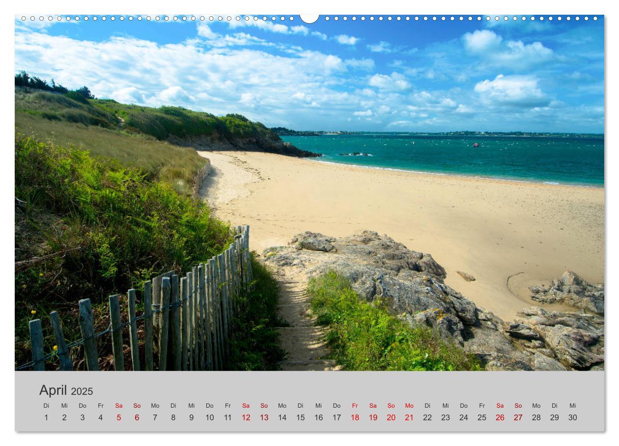 Bild: 9783435457953 | Die Schönheit der Bretagne (Wandkalender 2025 DIN A2 quer),...