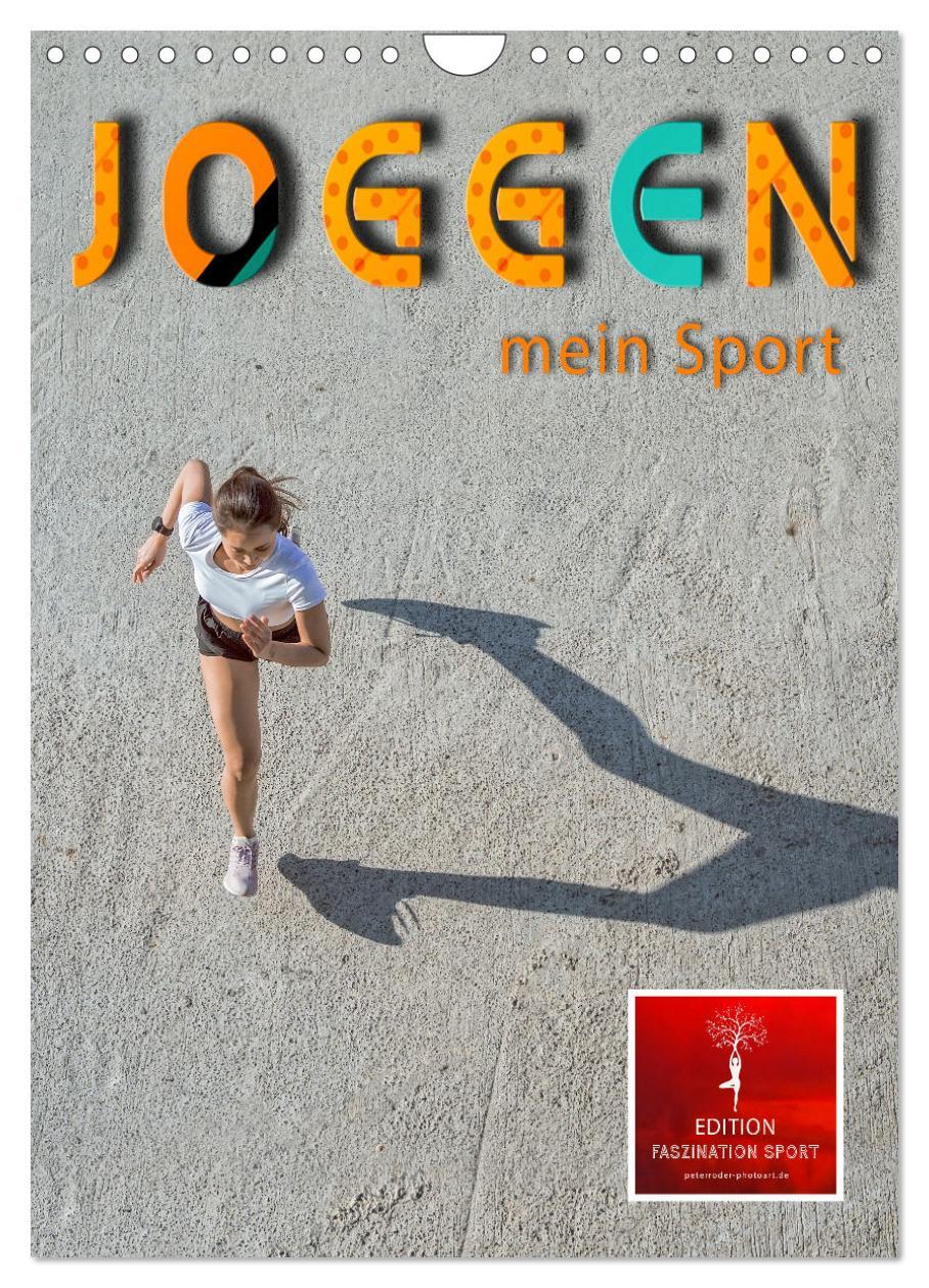 Cover: 9783435911141 | Joggen - mein Sport (Wandkalender 2025 DIN A4 hoch), CALVENDO...