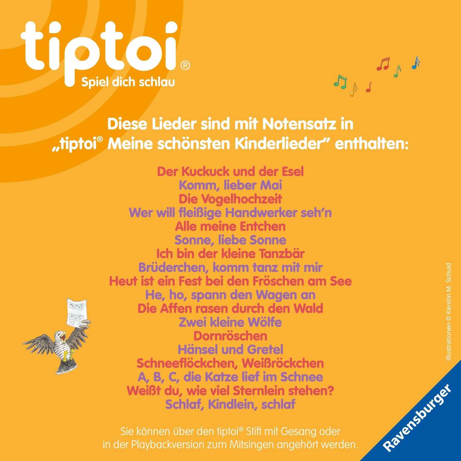 Bild: 9783473492626 | tiptoi® Meine schönsten Kinderlieder | Cee Neudert | Buch | tiptoi®