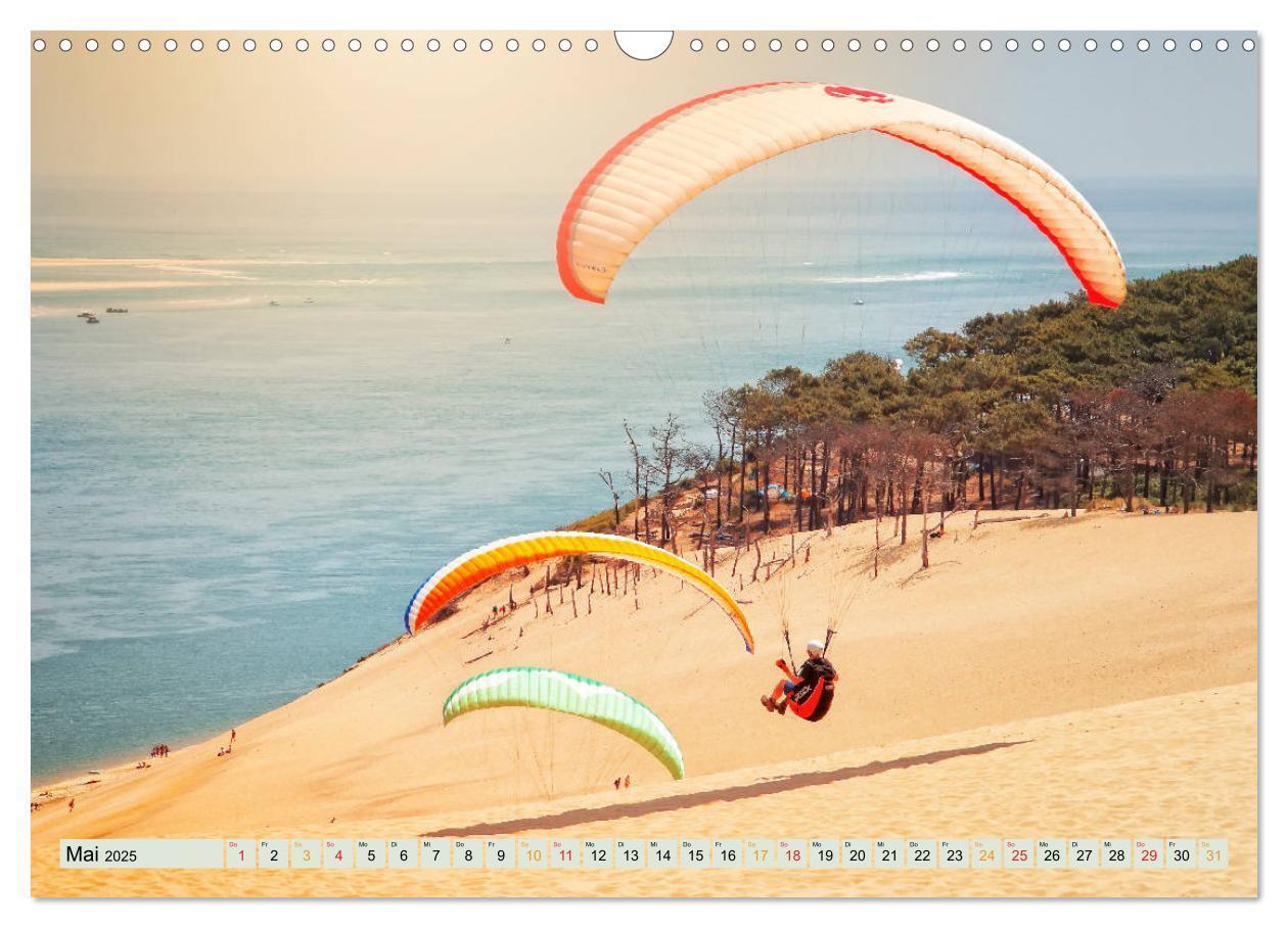 Bild: 9783435241163 | Paragliding - Mut zum Abenteuer (Wandkalender 2025 DIN A3 quer),...