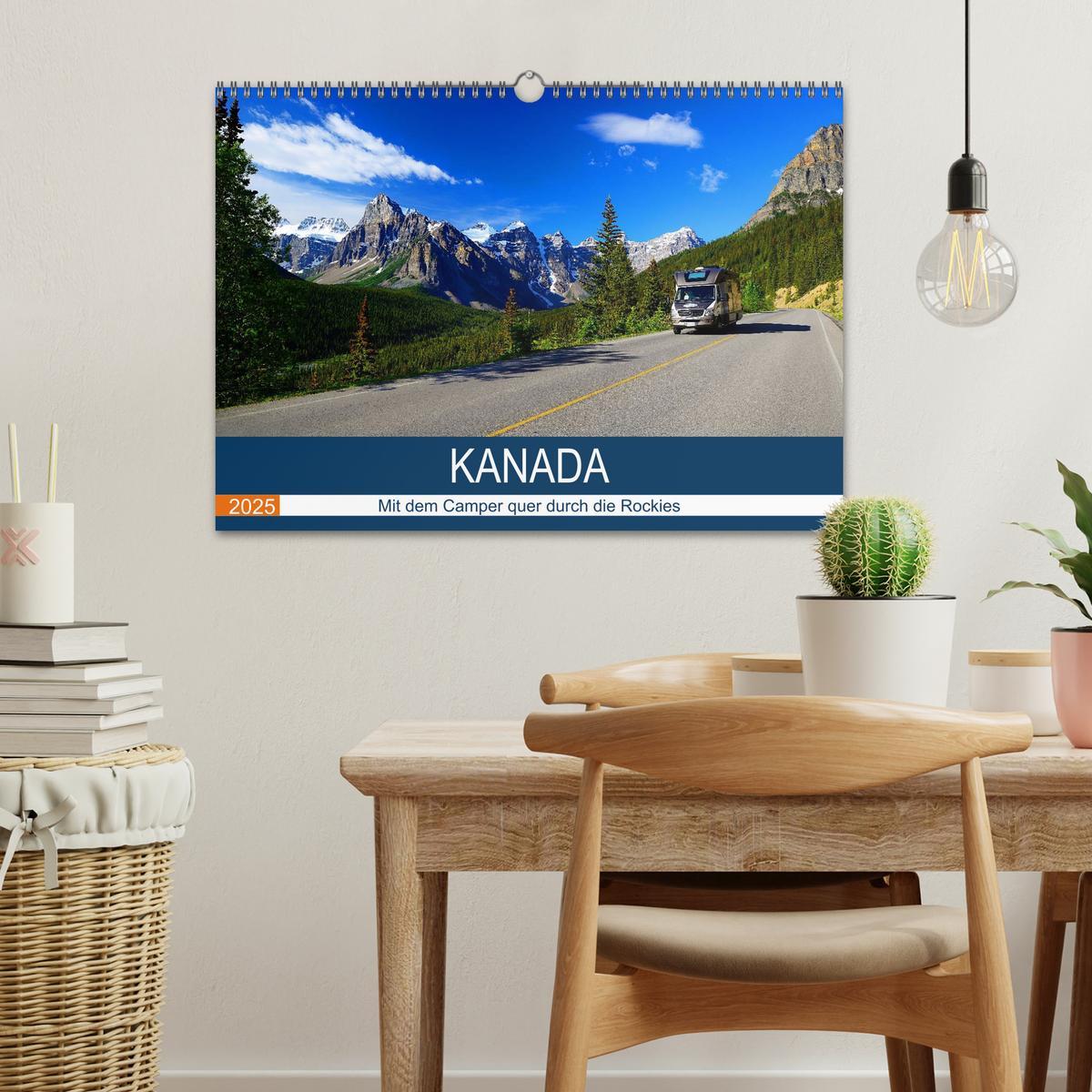 Bild: 9783435304783 | KANADA Mit dem Camper quer durch die Rockies (Wandkalender 2025 DIN...