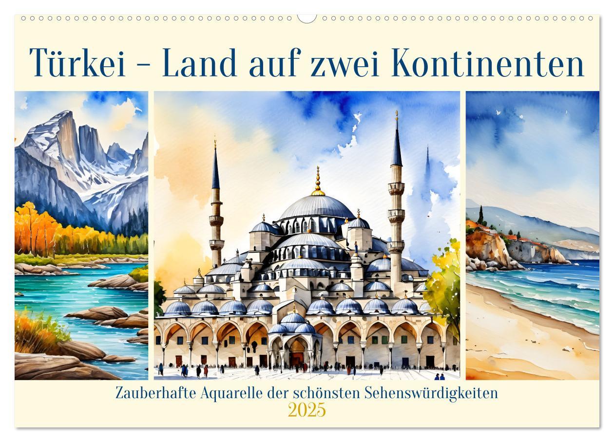 Cover: 9783457187821 | Türkei - Land auf zwei Kontinenten (Wandkalender 2025 DIN A2 quer),...