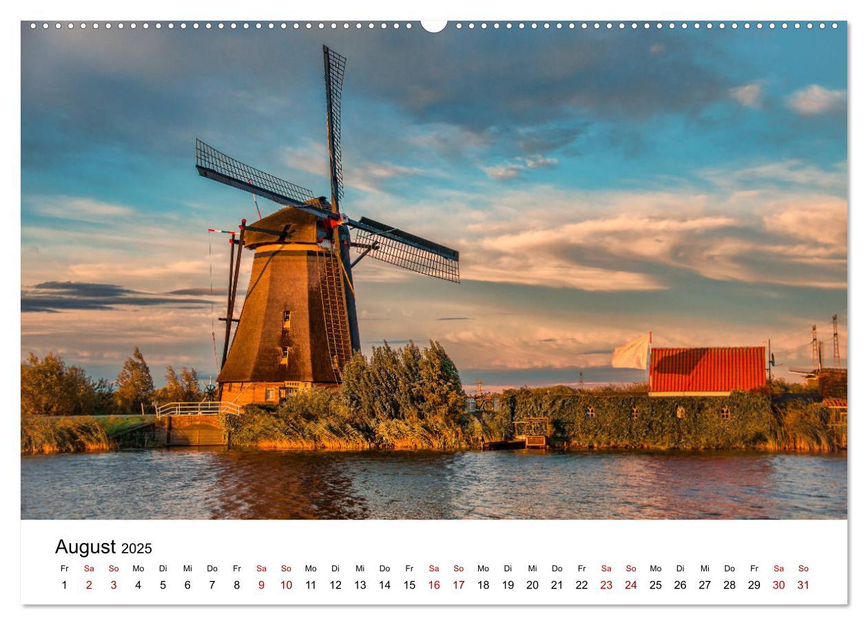 Bild: 9783435454501 | Märchenhafte Windmühlen (Wandkalender 2025 DIN A2 quer), CALVENDO...