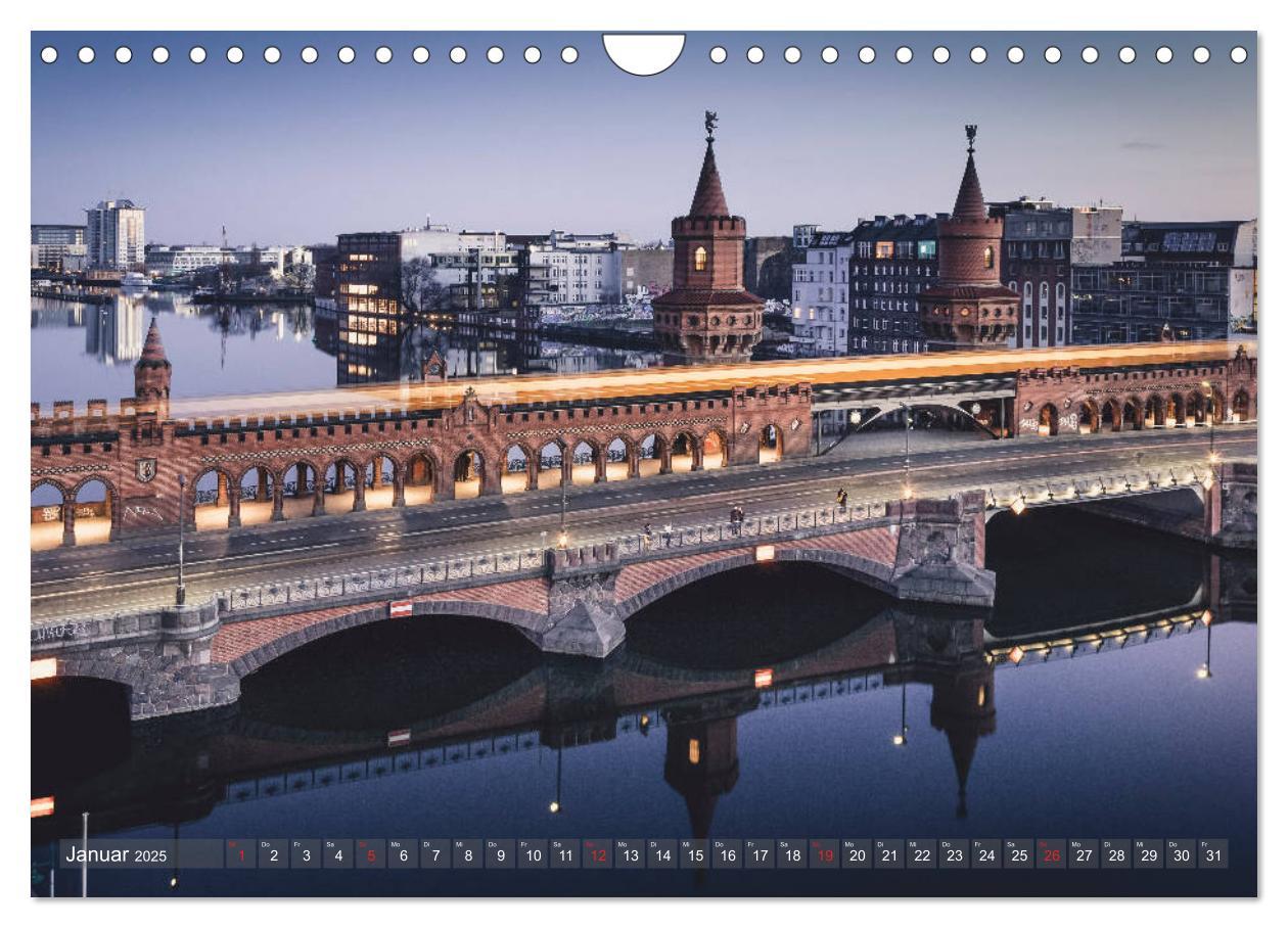 Bild: 9783435307128 | Berlin von oben (Wandkalender 2025 DIN A4 quer), CALVENDO...