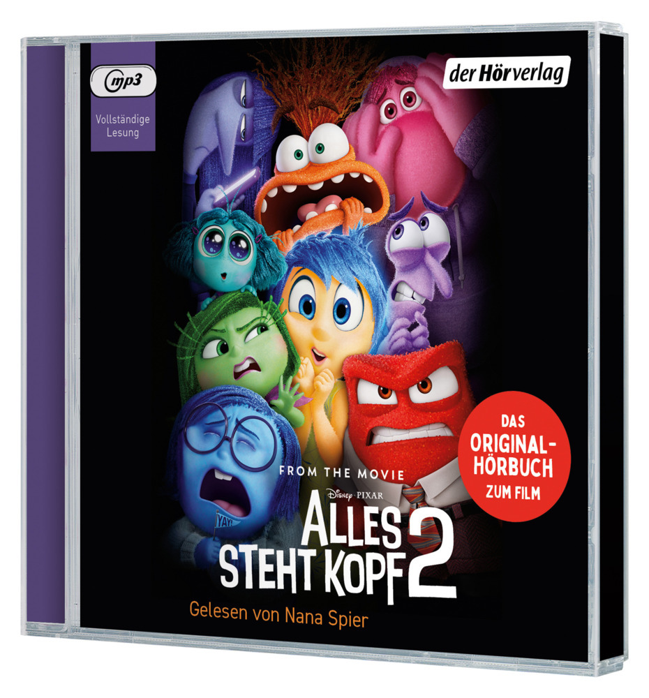 Cover: 9783844550757 | Alles steht Kopf 2, 1 Audio-CD, 1 MP3 | Das Original-Hörbuch zum Film