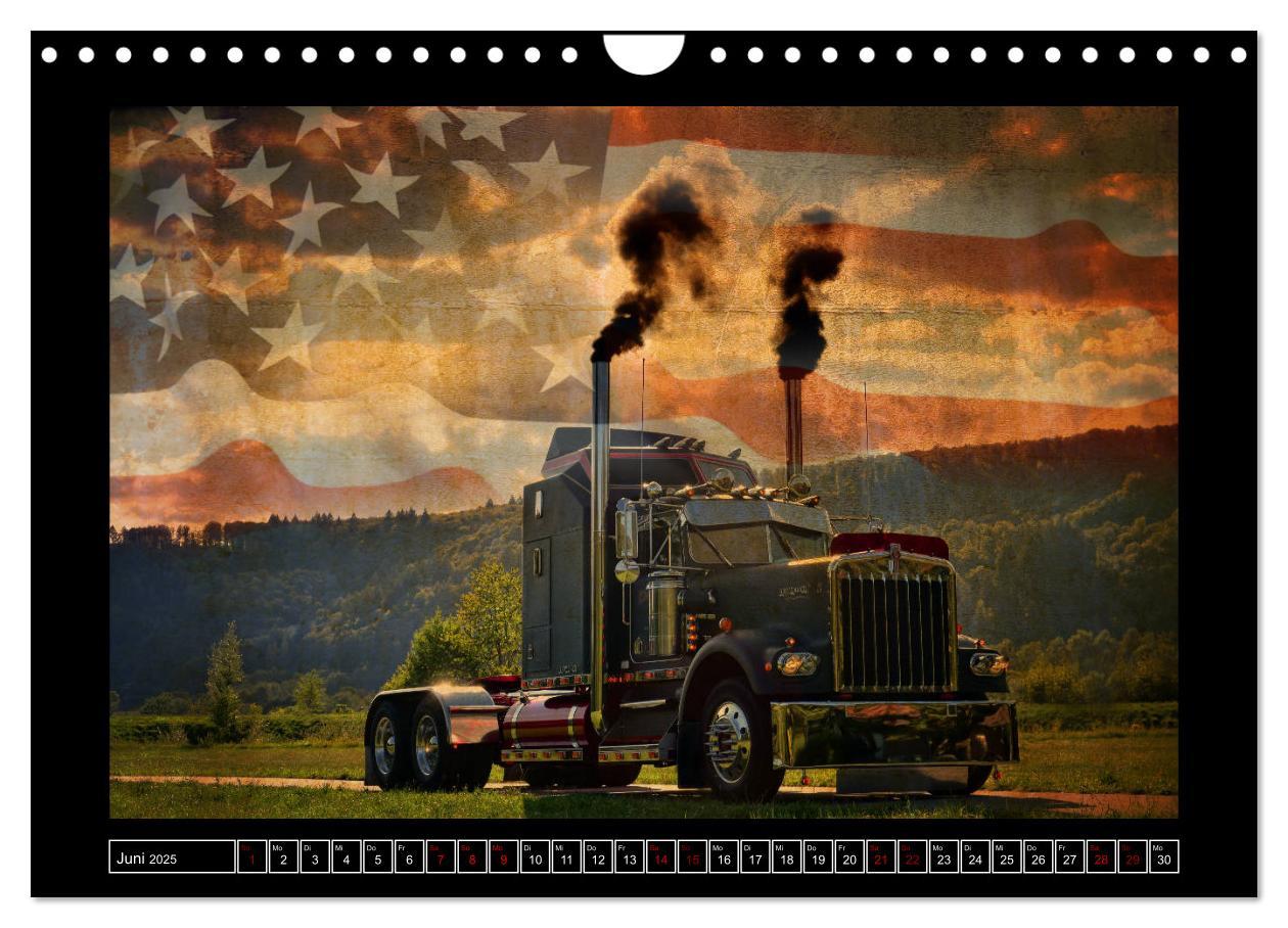 Bild: 9783435391158 | Kenworth W900 PHOTOART (Wandkalender 2025 DIN A4 quer), CALVENDO...