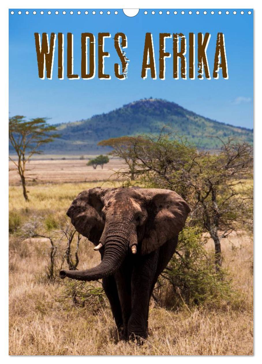 Cover: 9783457069073 | Wildes Afrika (Wandkalender 2025 DIN A3 hoch), CALVENDO Monatskalender