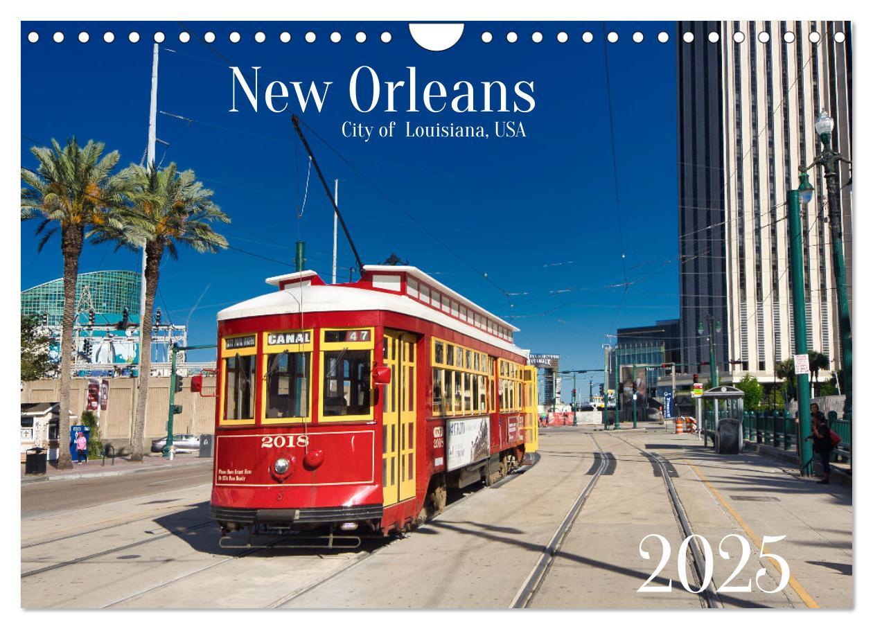 Cover: 9783383853180 | New Orleans Louisiana, USA (Wandkalender 2025 DIN A4 quer),...