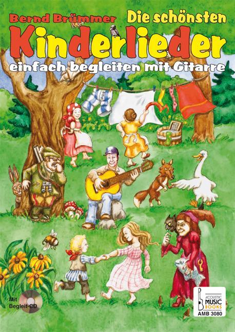 Cover: 9783869470801 | Die schönsten Kinderlieder einfach begleiten mit Gitarre | Brümmer