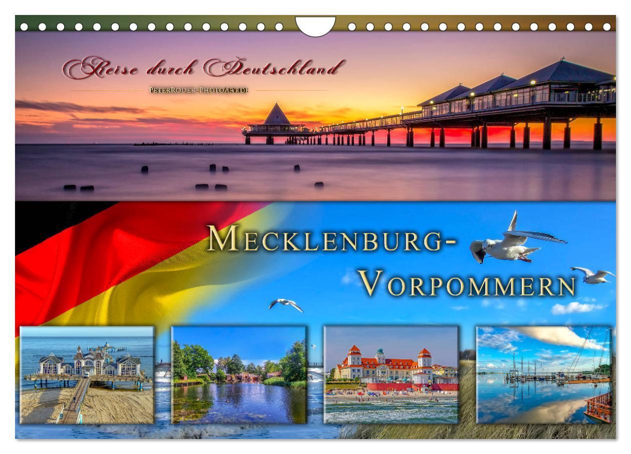 Cover: 9783435319312 | Reise durch Deutschland - Mecklenburg-Vorpommern (Wandkalender 2025...