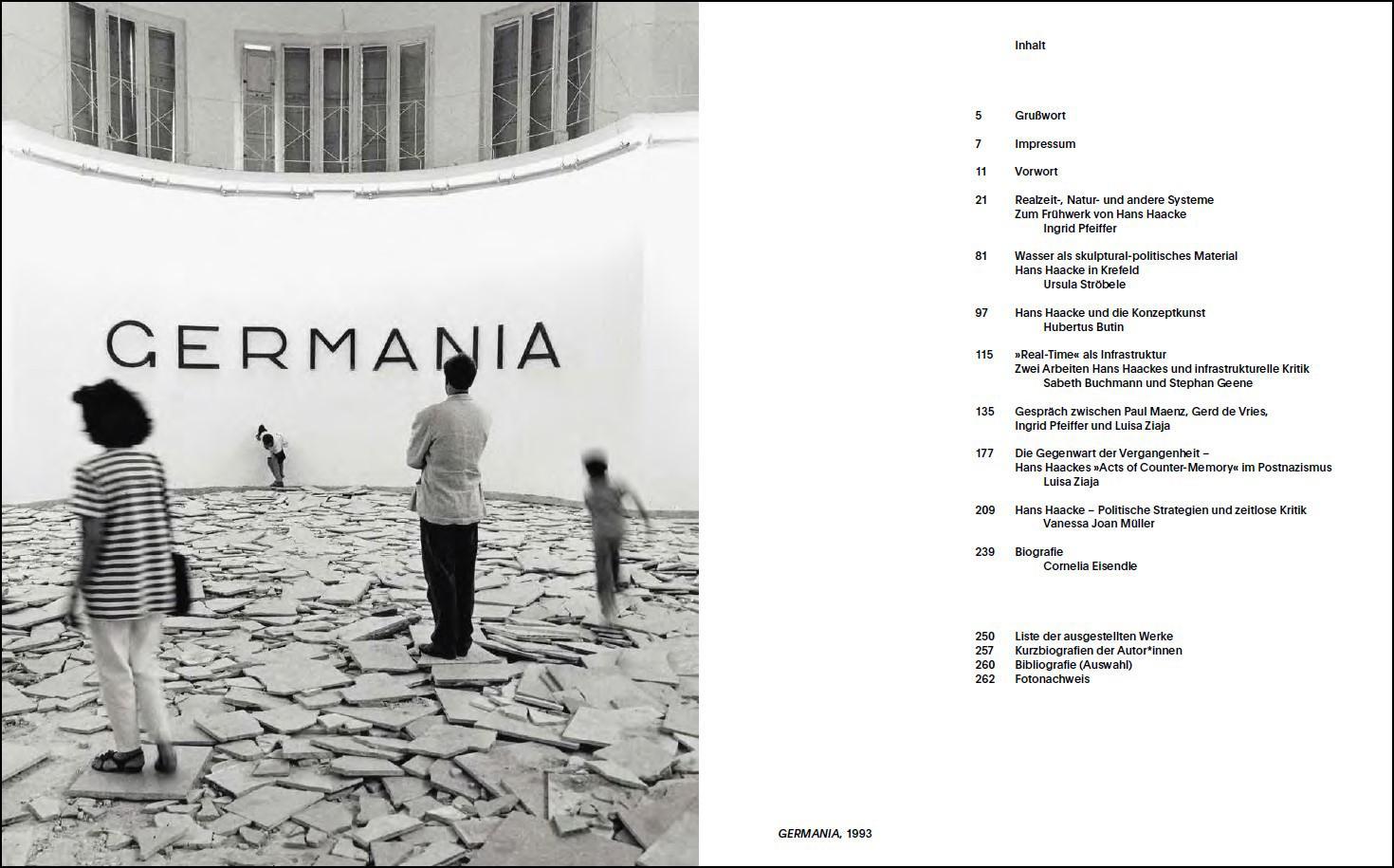 Bild: 9783777444222 | Hans Haacke | Deutsche Ausgabe | Galerie Belvedere (u. a.) | Buch