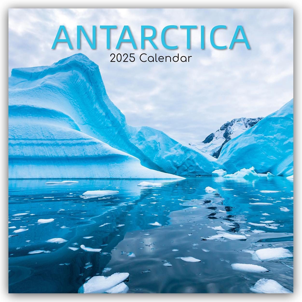 Cover: 9781837889099 | Antarctica - Antarktis 2025 - 16-Monatskalender | The Gifted | 14 S.