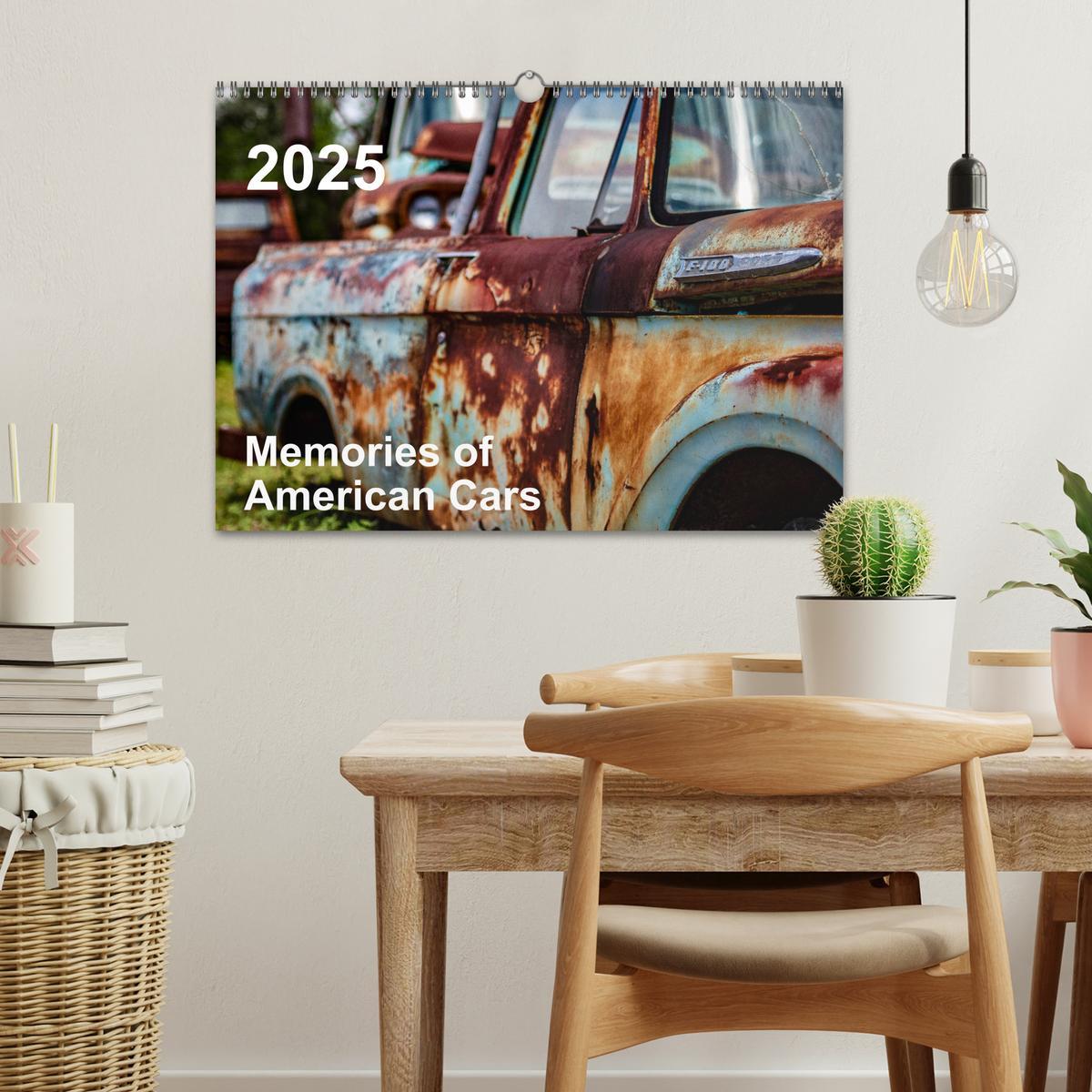 Bild: 9783435297214 | Memories of American Cars (Wandkalender 2025 DIN A3 quer), CALVENDO...