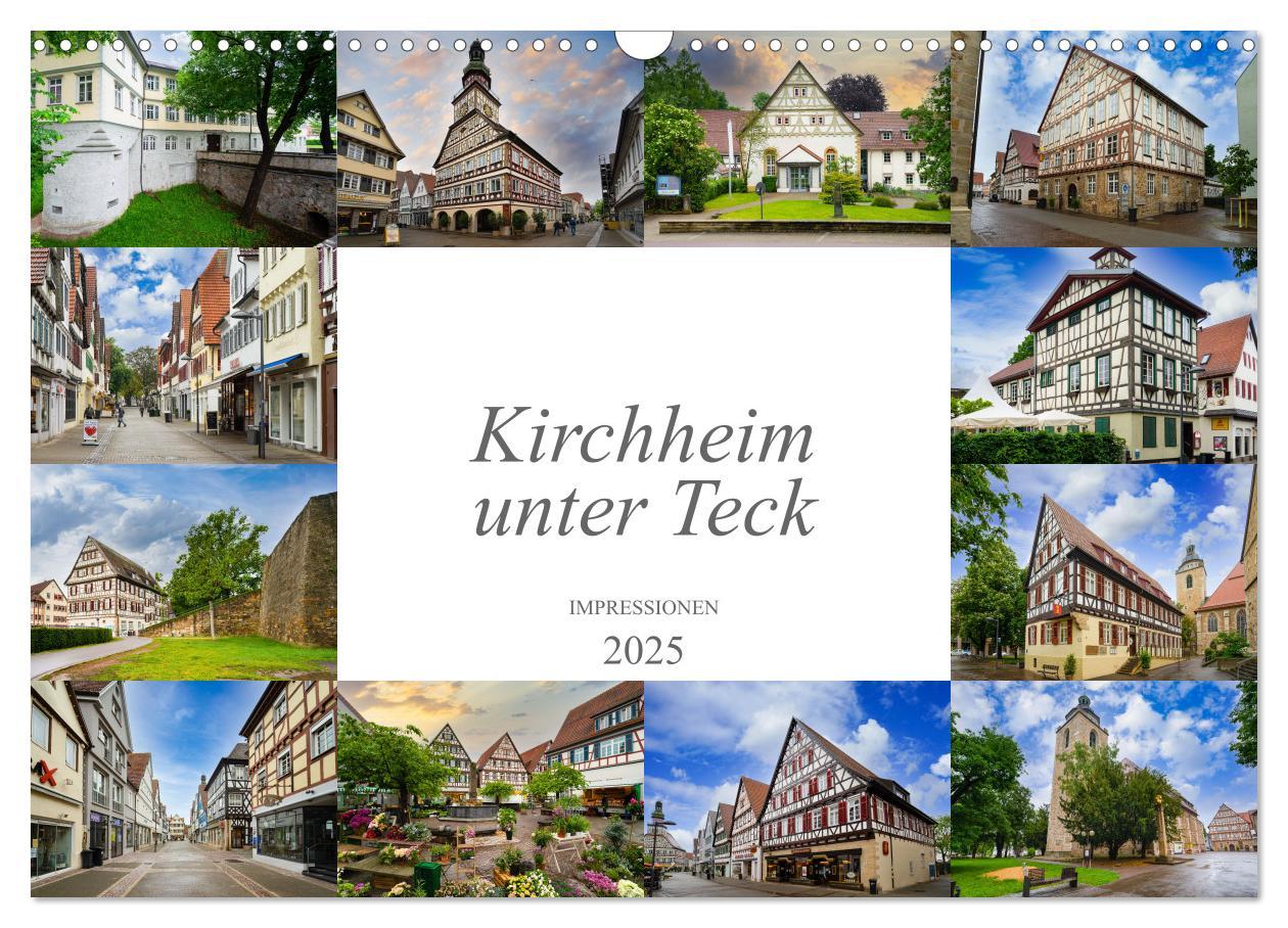 Cover: 9783383991707 | Kirchheim unter Teck Impressionen (Wandkalender 2025 DIN A3 quer),...