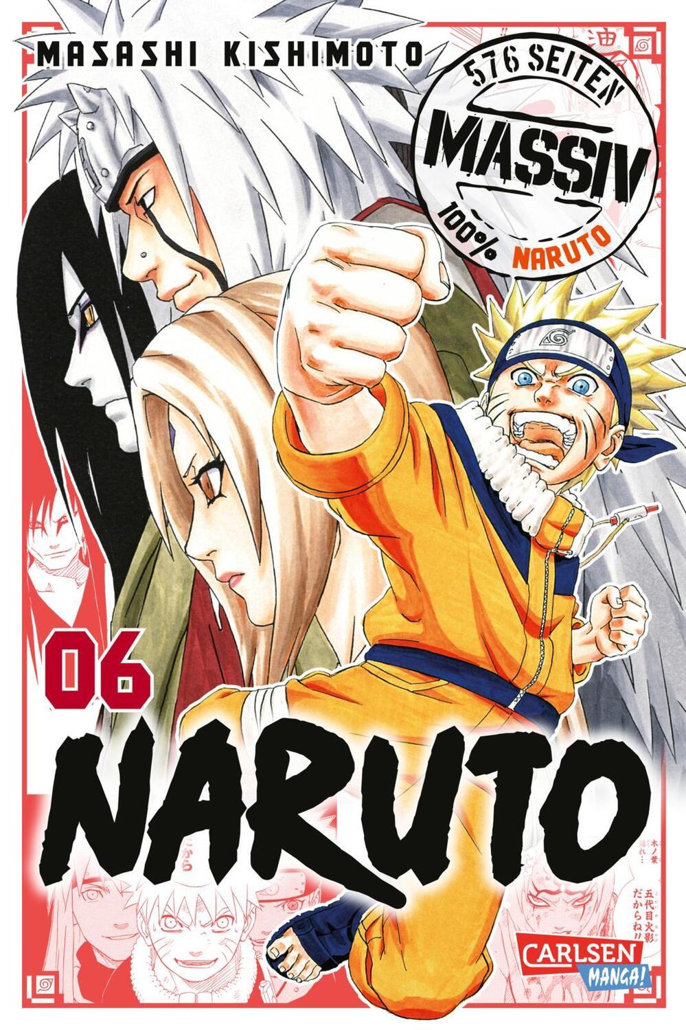 Cover: 9783551795328 | NARUTO Massiv 6 | Masashi Kishimoto | Taschenbuch | NARUTO Massiv