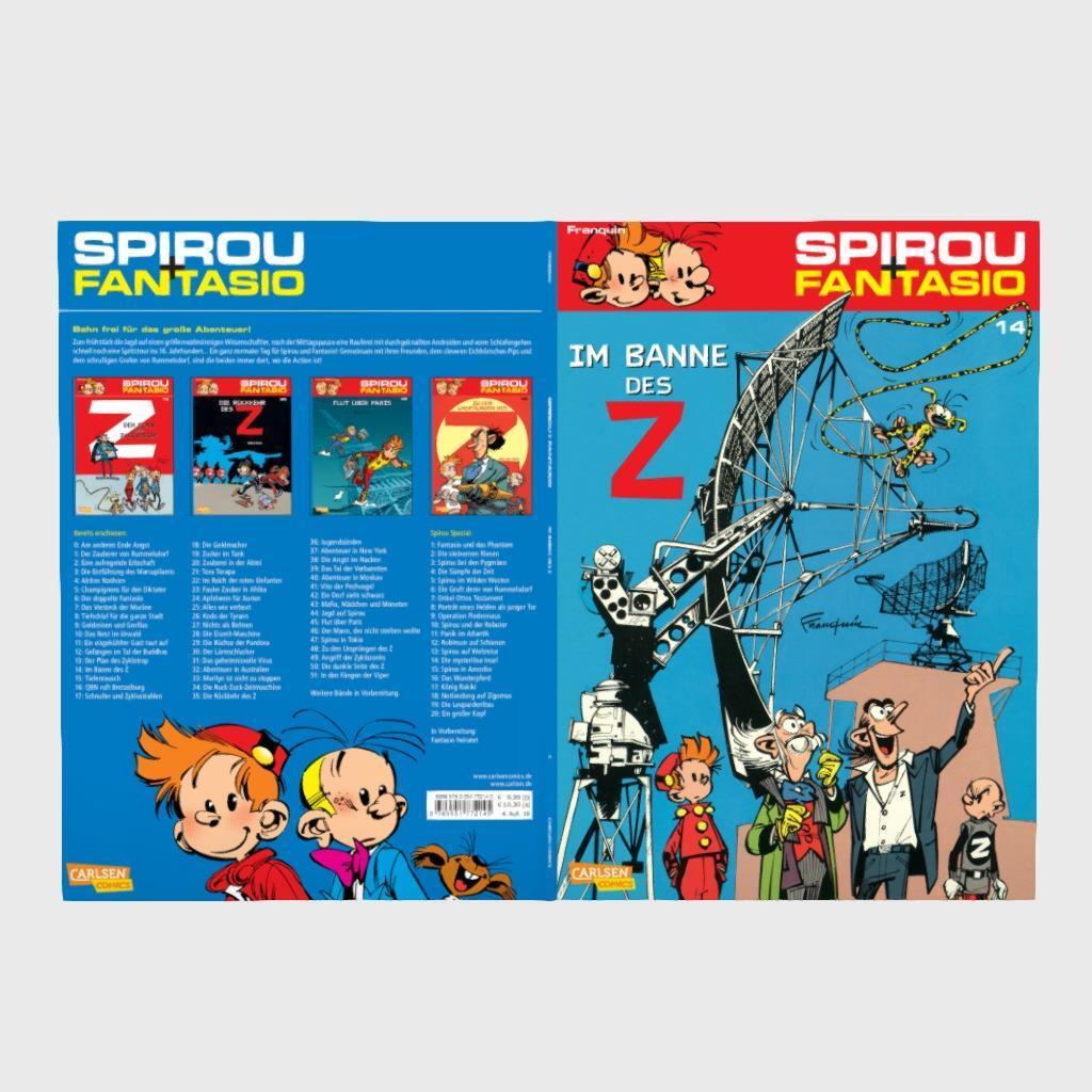 Bild: 9783551772145 | Spirou und Fantasio 14. Im Banne des Z | (Neuedition) | Andre Franquin