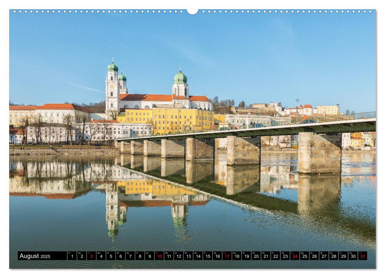 Bild: 9783435334520 | Passau, das Venedig Bayerns (Wandkalender 2025 DIN A2 quer),...