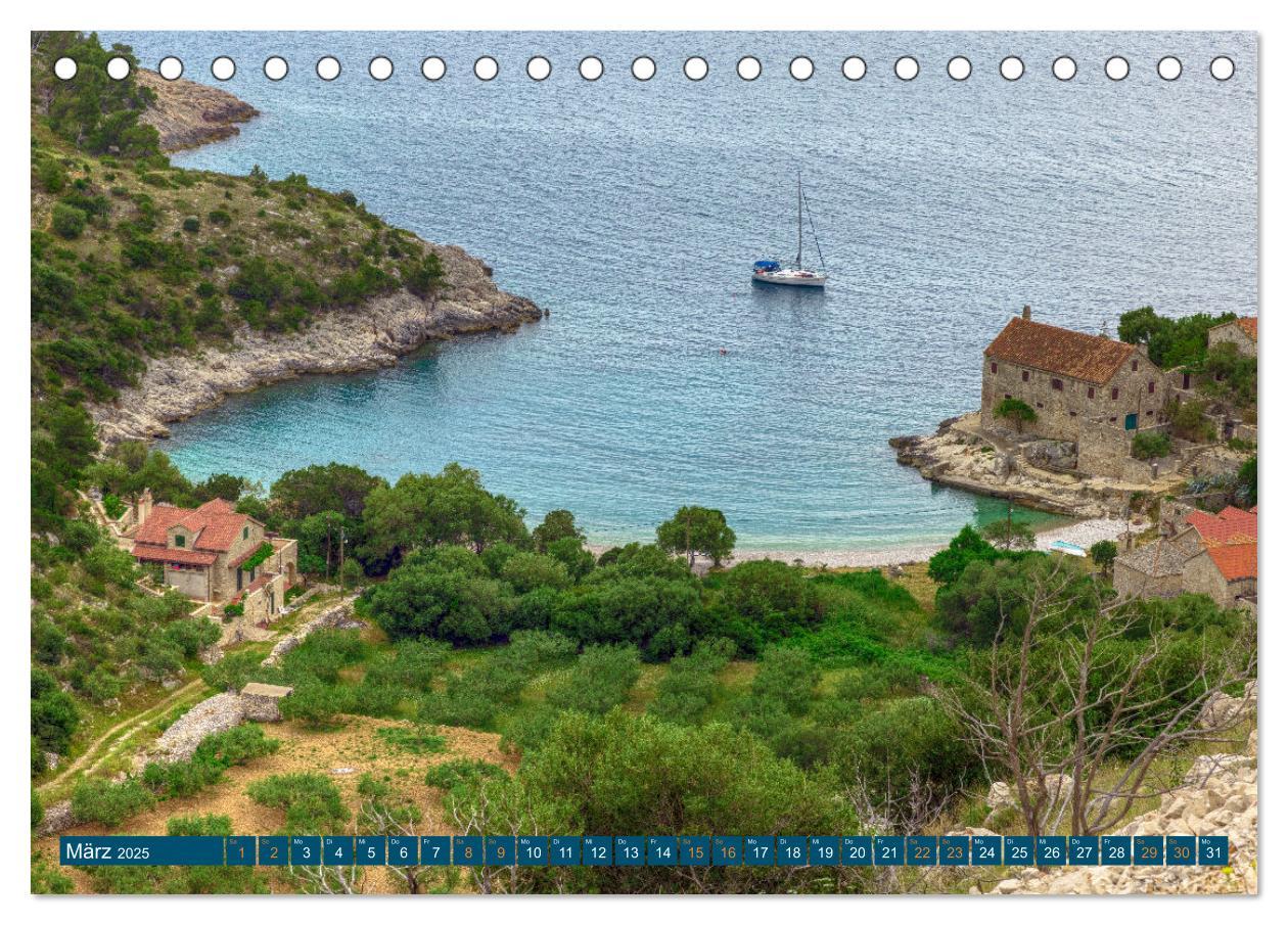 Bild: 9783383964398 | Insel Hvar - Der sonnigste Platz der Adria (Tischkalender 2025 DIN...