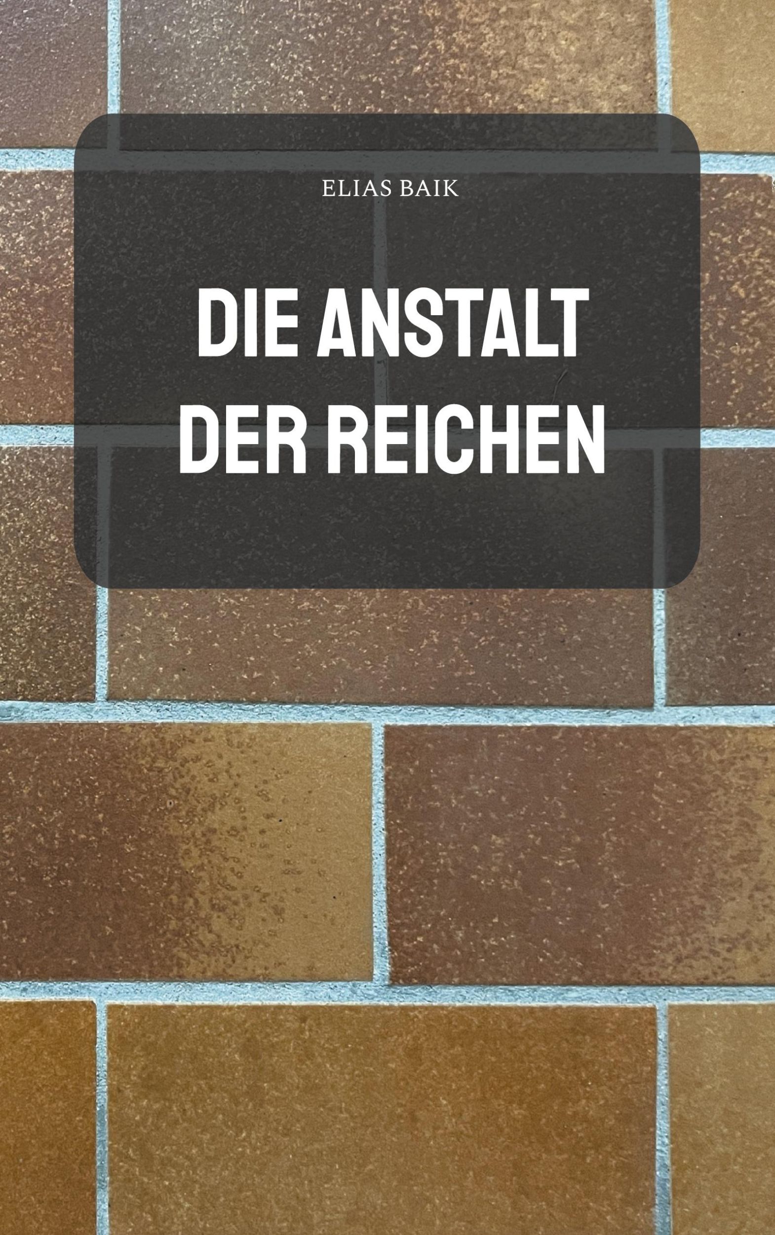 Cover: 9783769310207 | Die Anstalt der Reichen | Elias Baik | Taschenbuch | Paperback | 2024