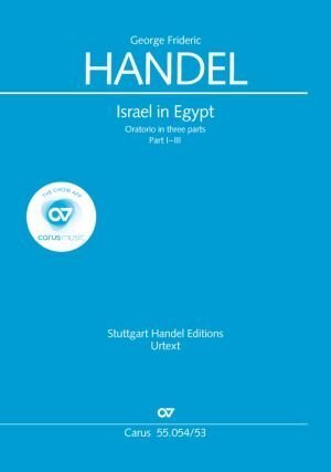 Cover: 9790007096113 | Israel in Egypt, Klavierauszug. Pt.-I-III | HWV 54,5, 1739 | Händel