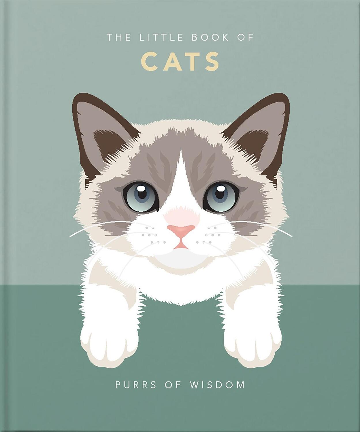 Cover: 9781911610946 | The Little Book of Cats | Purrs of Wisdom | Hippo! Orange | Buch