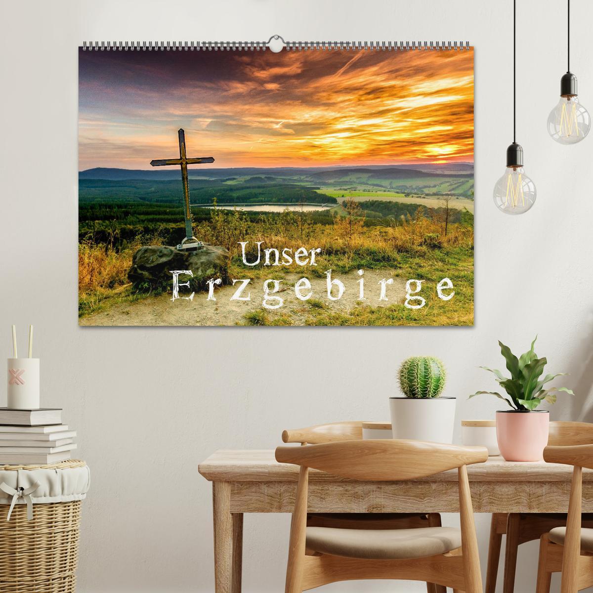 Bild: 9783435203840 | Unser Erzgebirge (Wandkalender 2025 DIN A2 quer), CALVENDO...