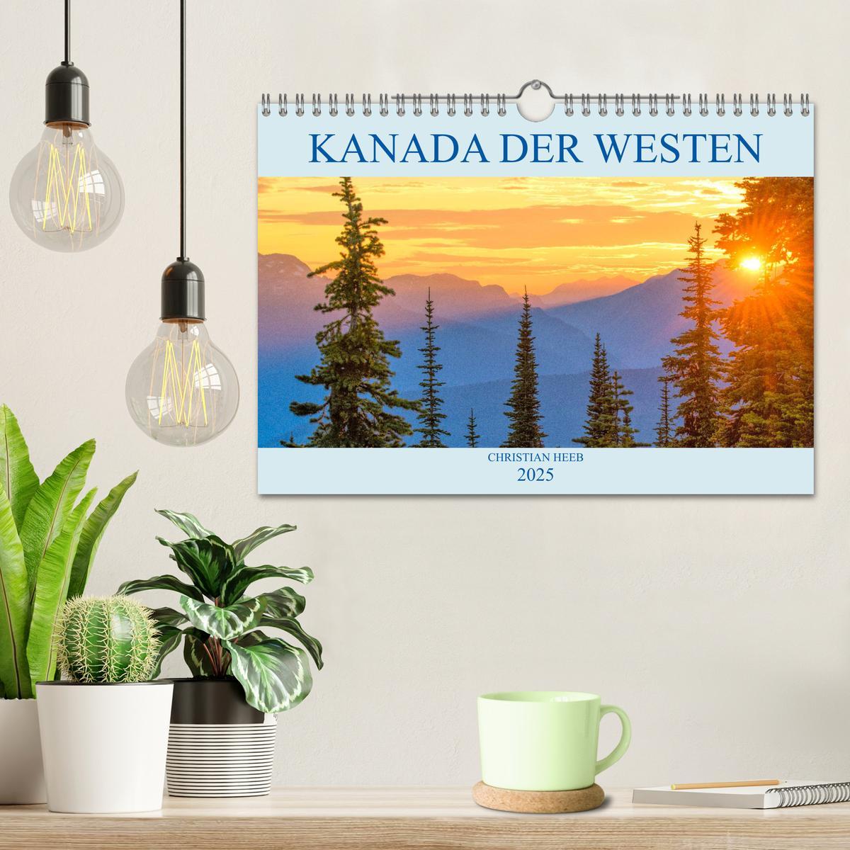 Bild: 9783435202751 | Kanada der Westen (Wandkalender 2025 DIN A4 quer), CALVENDO...