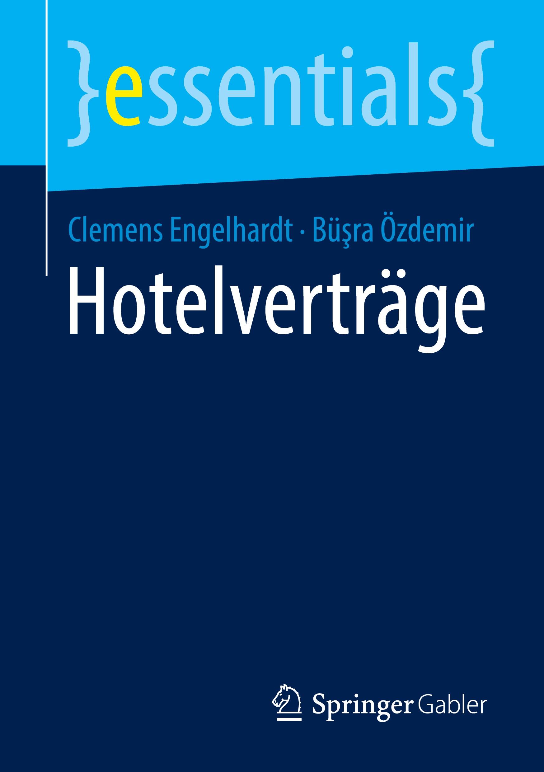 Cover: 9783658331320 | Hotelverträge | Bü¿ra Özdemir (u. a.) | Taschenbuch | essentials | x