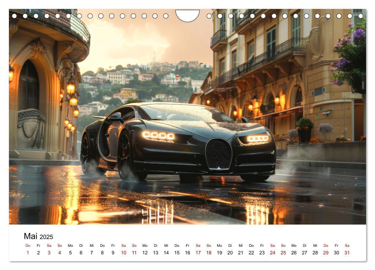 Bild: 9783383796050 | Schnelle Sportwagen (Wandkalender 2025 DIN A4 quer), CALVENDO...