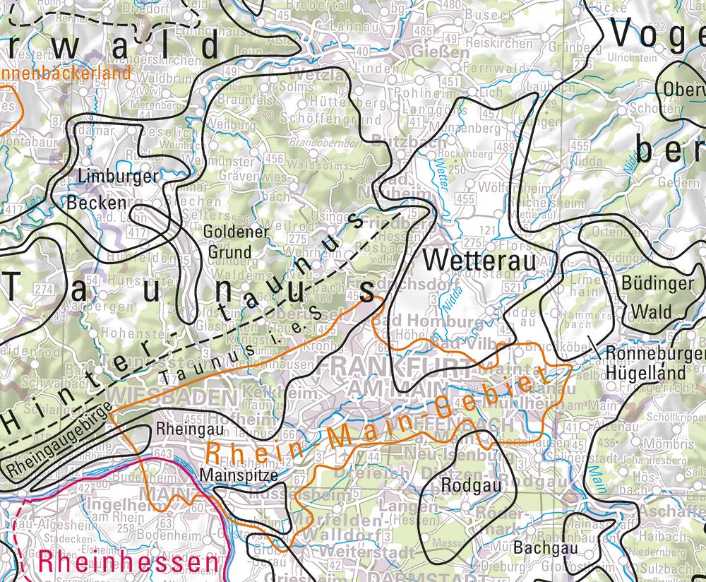 Bild: 9783864821271 | Deutschland Landschaften 1:1 000 000 | (Land-)Karte | Deutsch | 2017