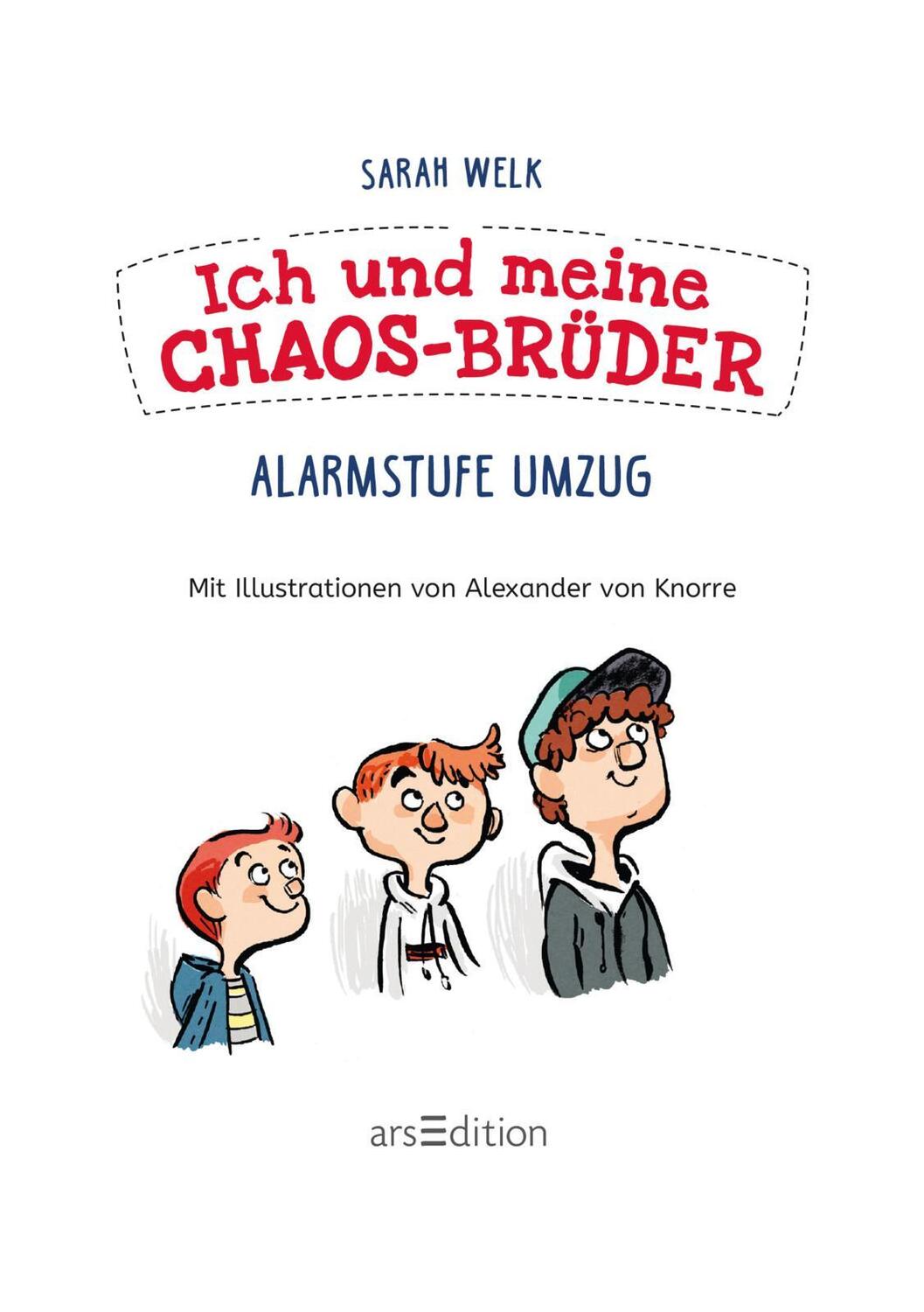 Bild: 9783845833484 | Ich und meine Chaos-Brüder - Alarmstufe Umzug (Ich und meine...