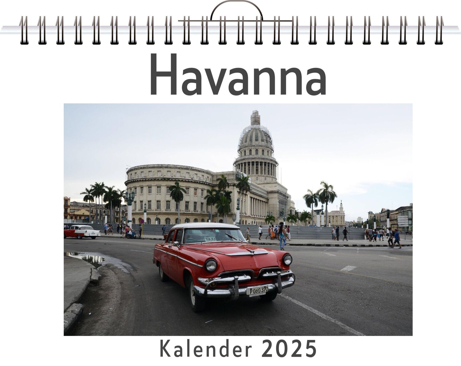 Cover: 9783759122476 | Havanna - (Wandkalender 2025, Kalender DIN A4 quer, Monatskalender...