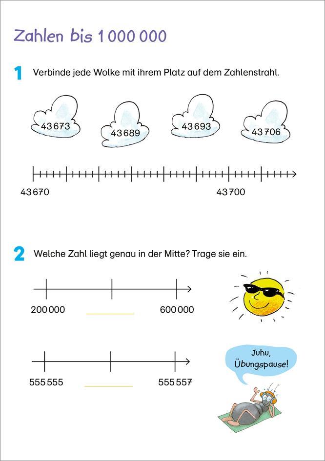 Bild: 9783788624637 | Fit fürs Rechnen 4. Klasse. Mein 5-Minuten-Block | Andrea Tonte | Buch