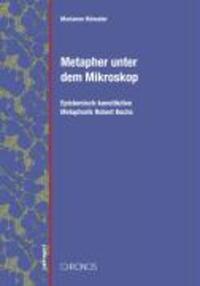 Cover: 9783034009249 | Metapher unter dem Mikroskop | Marianne Hänseler | Buch | 208 S.