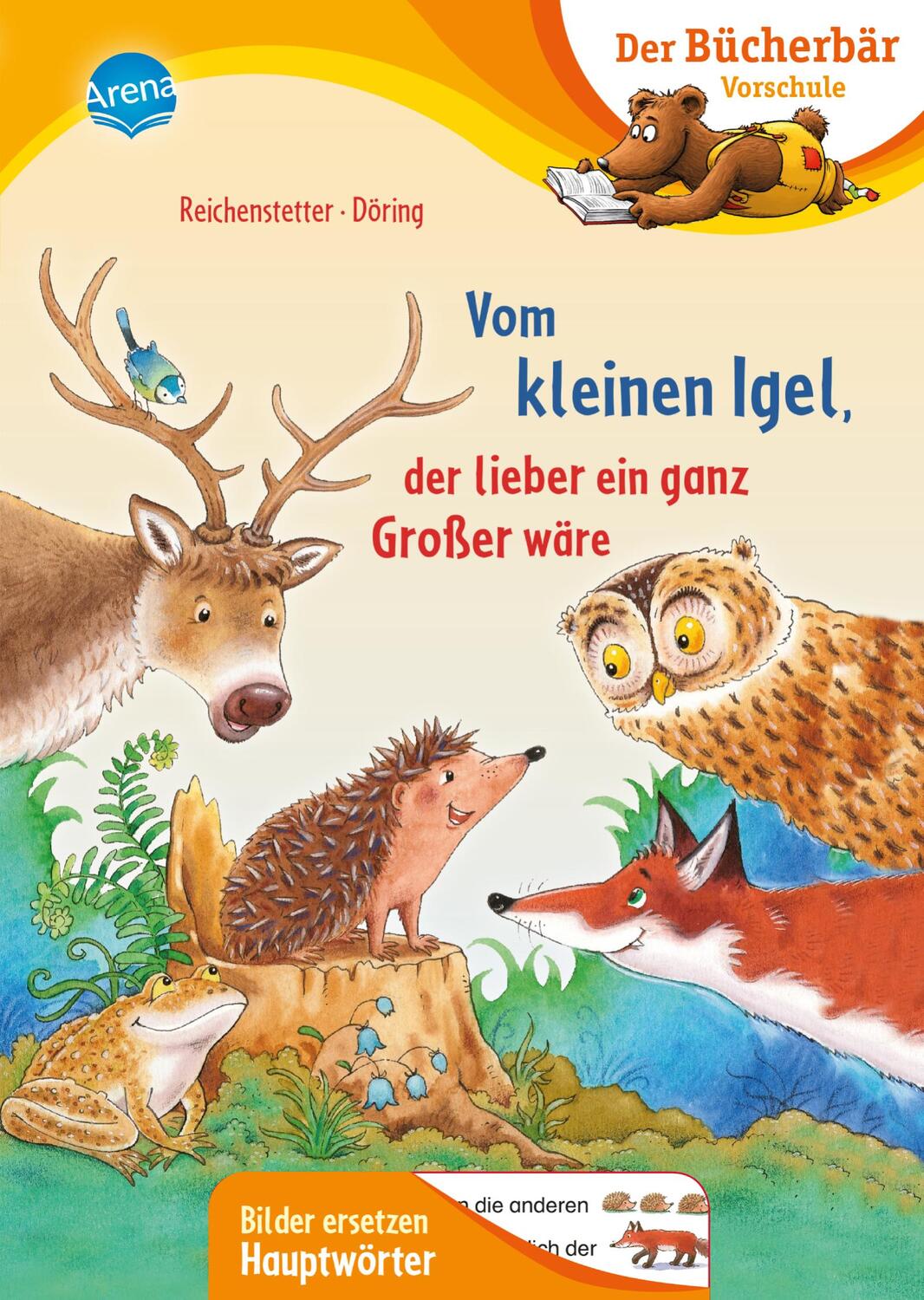 Cover: 9783401718811 | Vom kleinen Igel, der lieber ein ganz Großer wäre | Reichenstetter