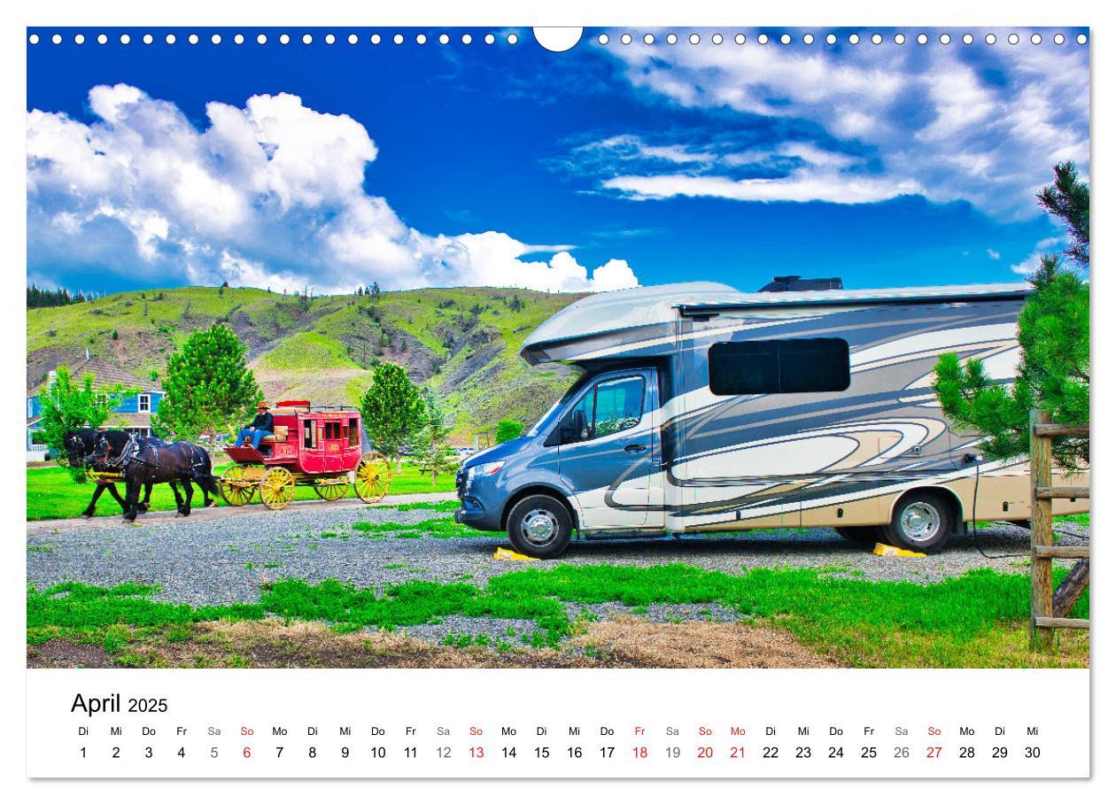 Bild: 9783435304783 | KANADA Mit dem Camper quer durch die Rockies (Wandkalender 2025 DIN...