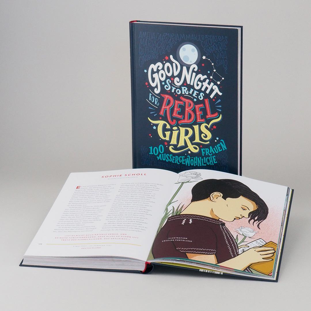 Bild: 9783446256903 | Good Night Stories for Rebel Girls | 100 außergewöhnliche Frauen