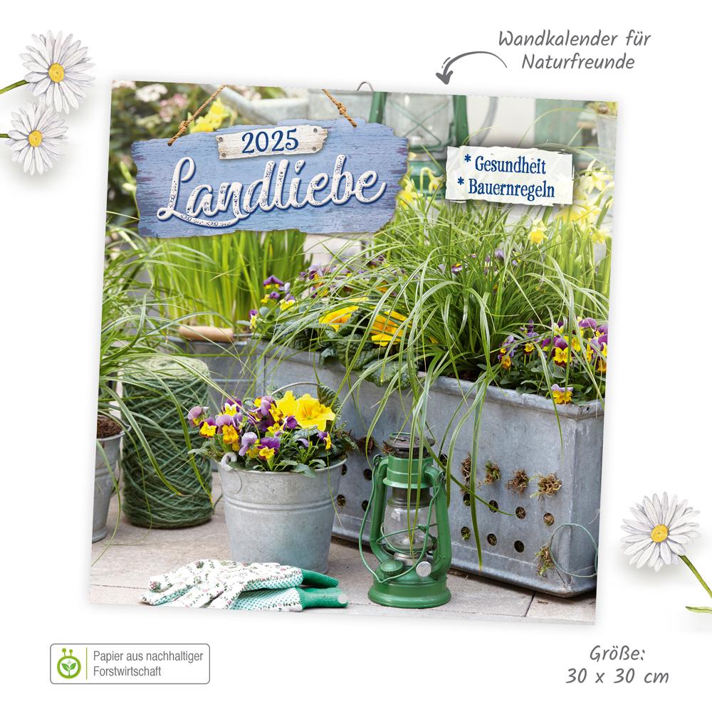 Bild: 9783988021946 | Trötsch Broschürenkalender Landliebe 2025 | Wandplaner | KG | Kalender